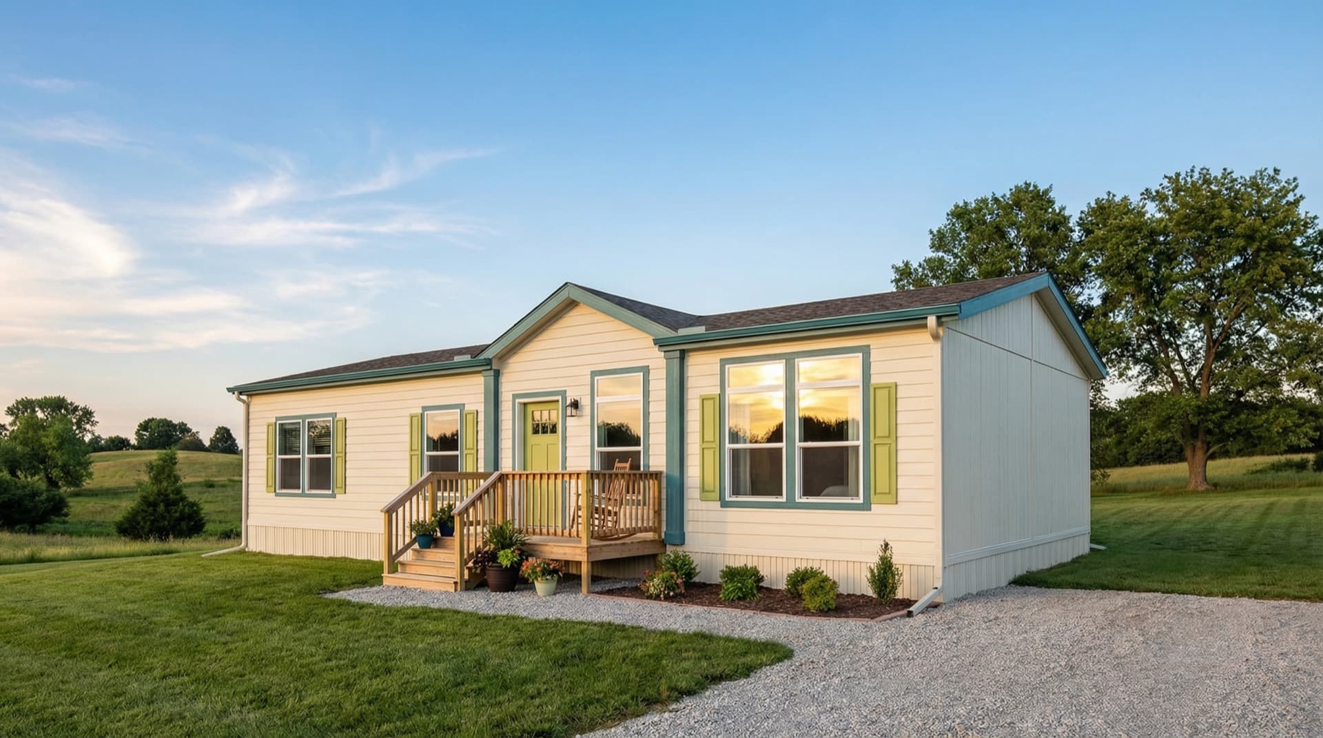 Modern manufactured home